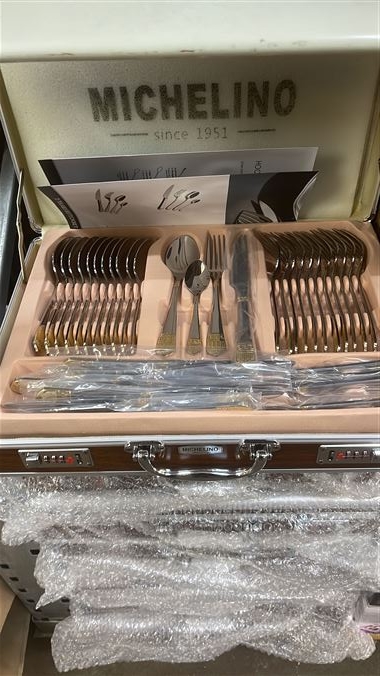 Besteck-Set 72-teilig aus Edelstahl – Bild 2