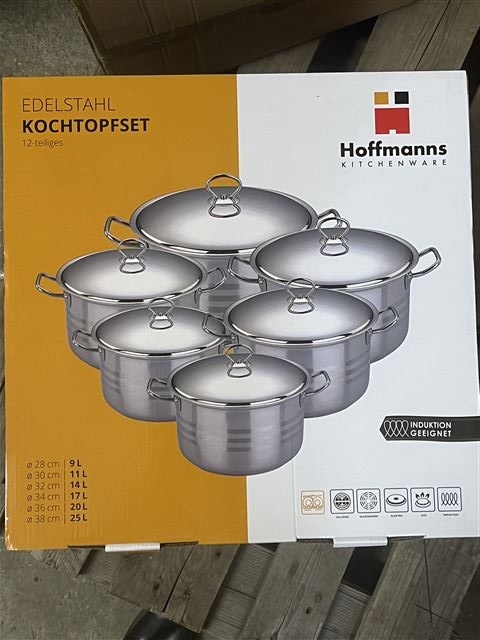 Kochtopf-Set 12-teilig