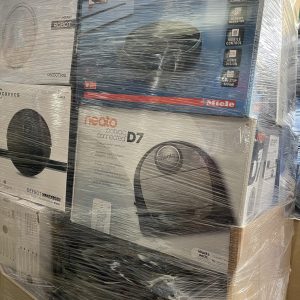 Saugroboter Markenware – Retouren für den Export