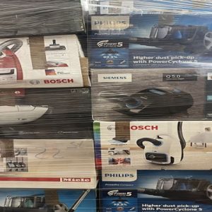 Staubsauger Markenware – Retouren für den Export