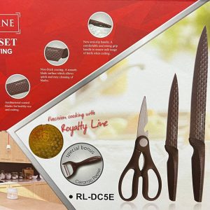 Messerset 5-teilig mit Schere