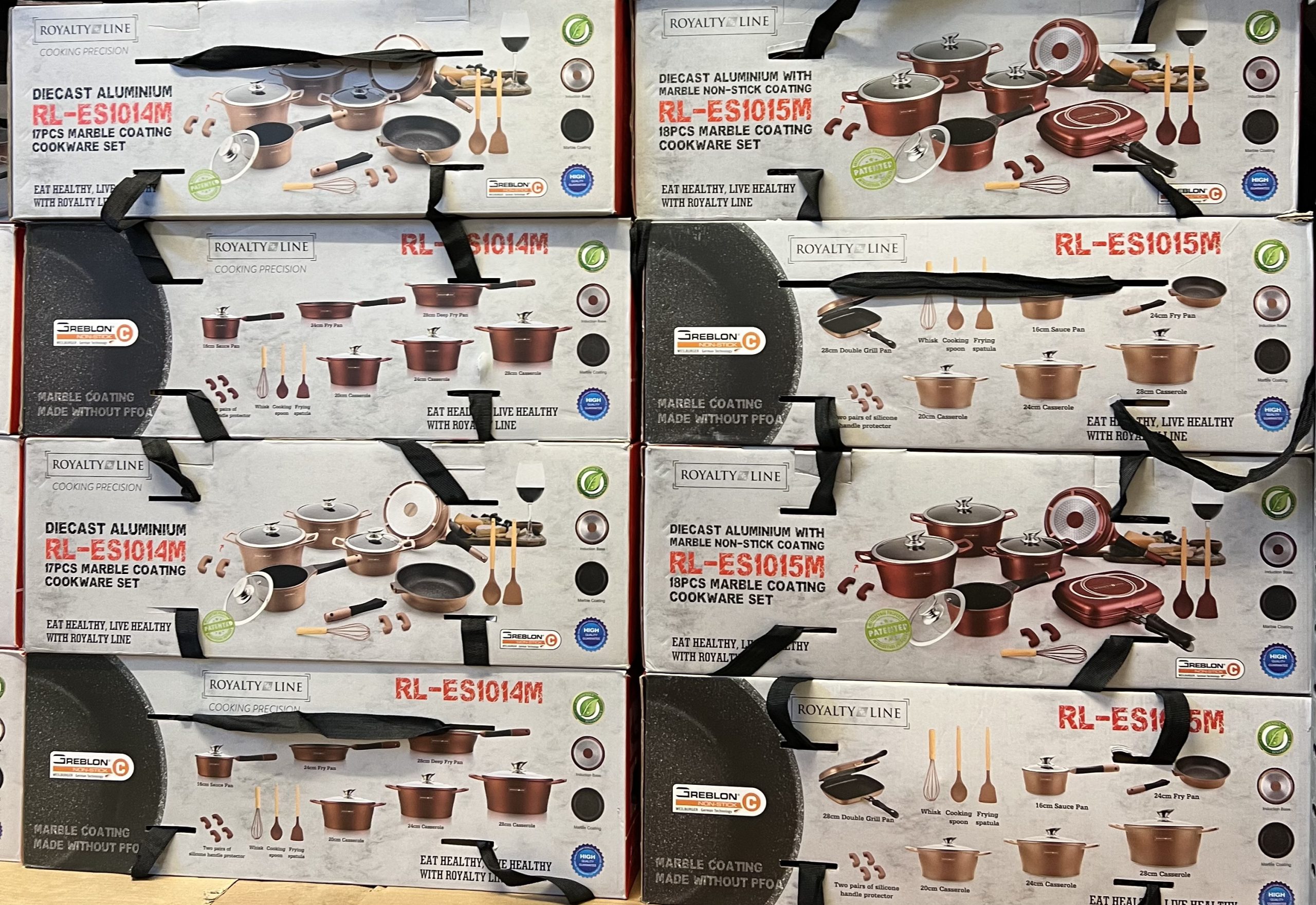 Royalty Line Kochgeschirr-Set 17/18-teilig