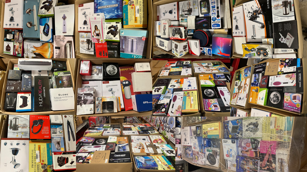 Amazon-Mischware nach Kilo – Restposten