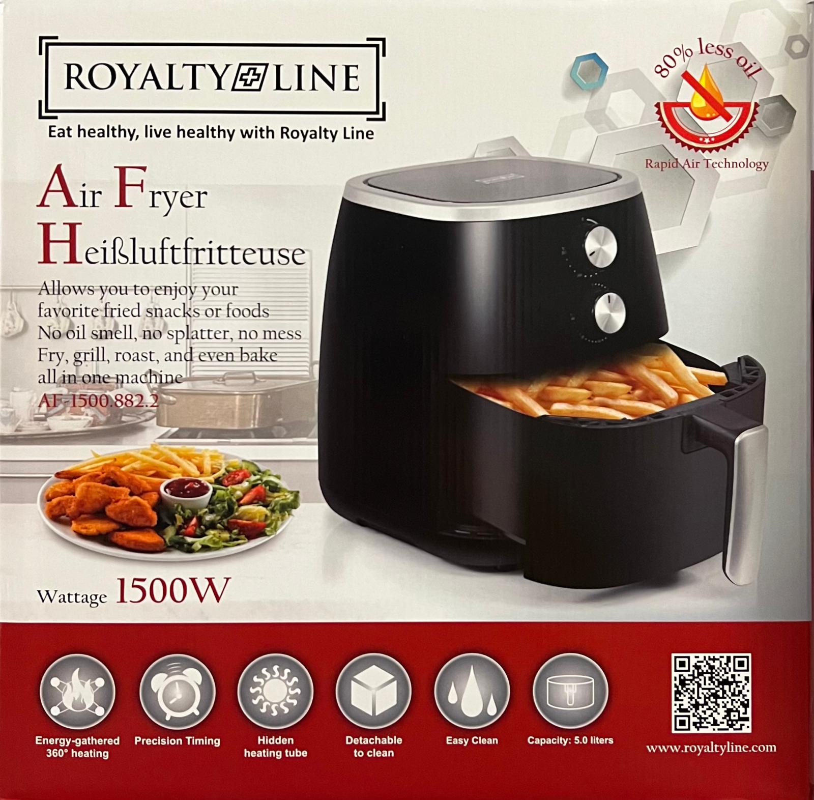 Heißluftfritteuse 1500 W (Modell A)