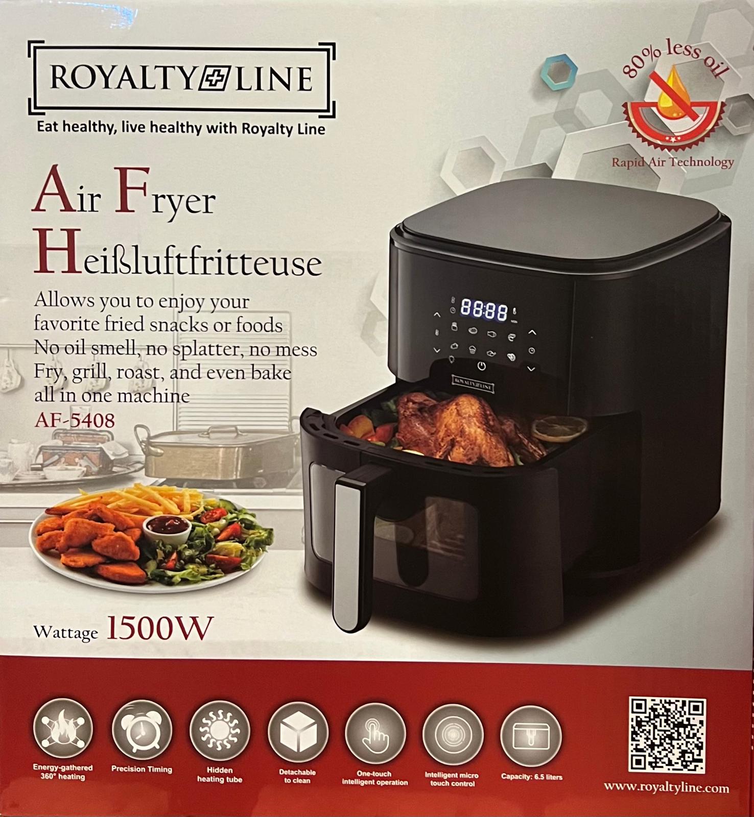 Heißluftfritteuse 1500 W (Modell B)